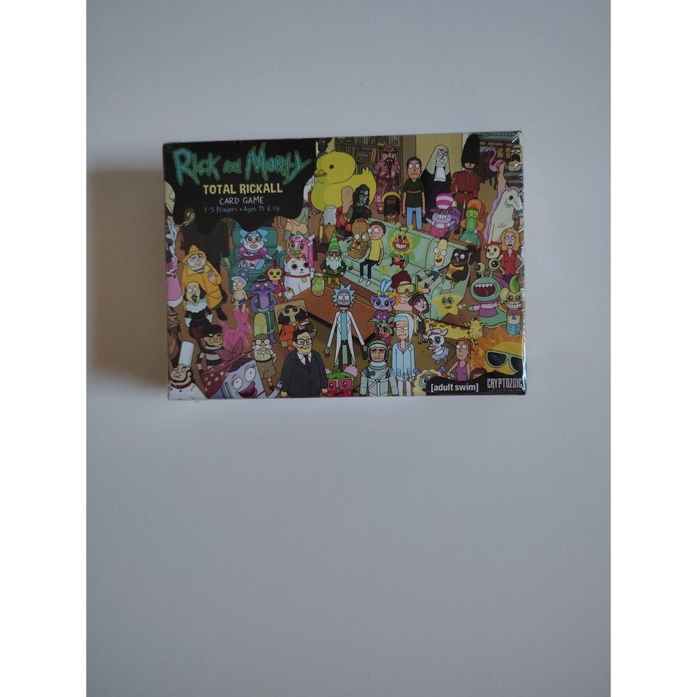 Rick and Morty Total Rickall Card Game 2016 Cryptozoic Adult Swim Sealed New